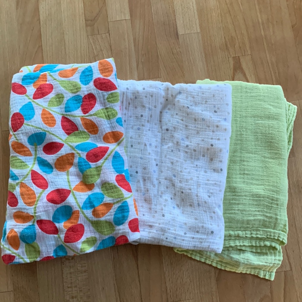 Muslin swaddle blankets